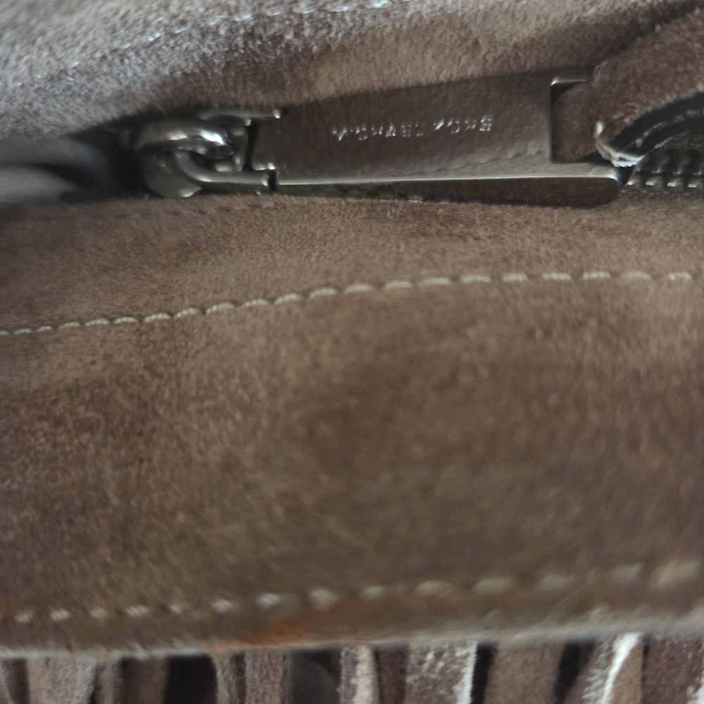 Michael Kors Fringe Suede Shoulder Bag - Picture 6 of 15